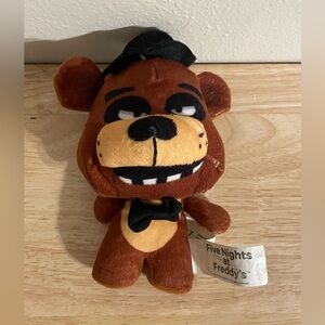 Five Nights at Freddy's 7” Brown Fazbear Stuffed Plush Animal 2017